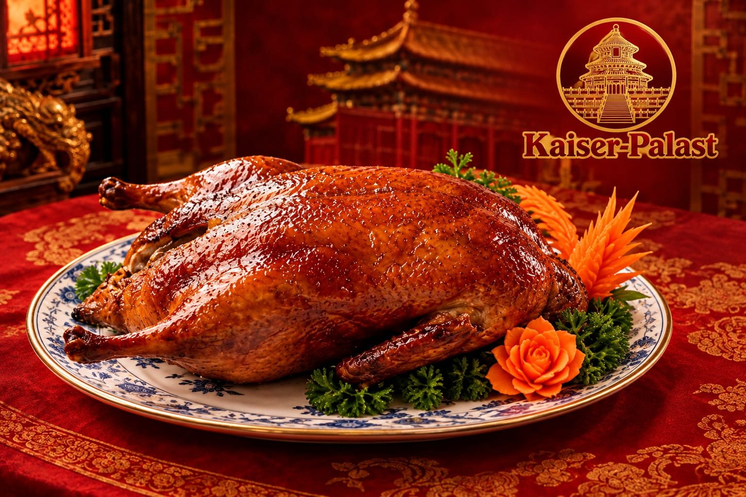 Peking-Ente – Spezialität des Kaiser Palast